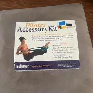 Vintage Pilates Bands Light Medium and Heavy Resistance Strength Muscle Tone